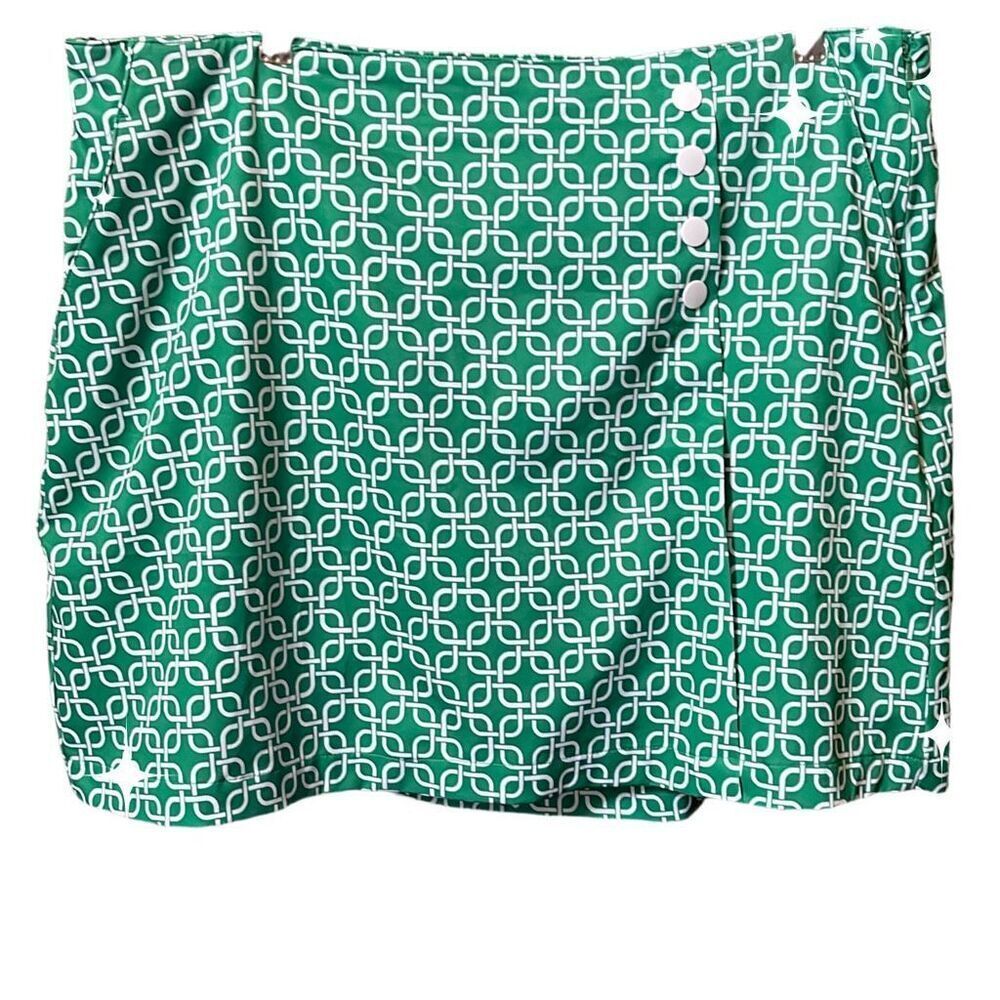 Lady Hagen wrap 17” Links green turf size 16 skirt golf tennis pickle ball.